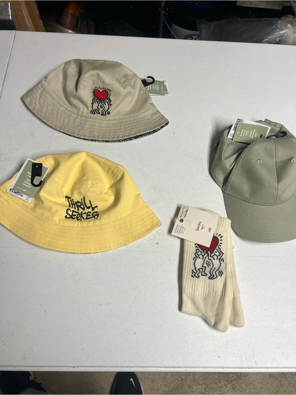 Kids Thrill Seeker Yellow Bucket Hat - Casual Sun Hat